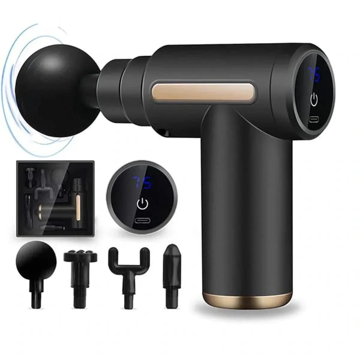 4 In 1 Smart Massage Gun
