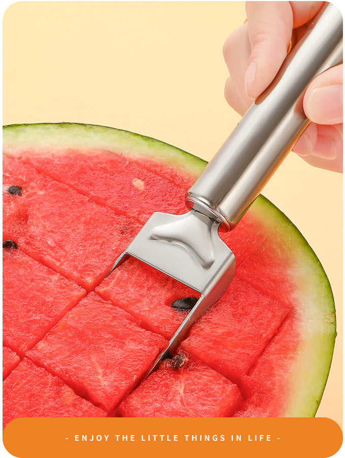 Kitchen Fruit Watermelon Cutting Tool 2 in 1