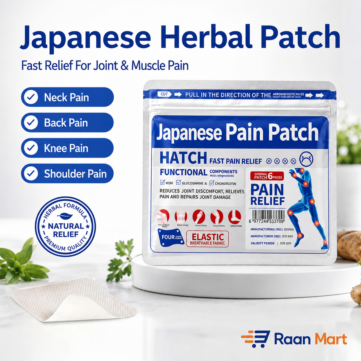 Japanese Herbal Patches