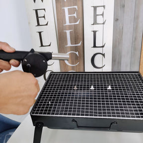 Portable Manual Blower Barbecue