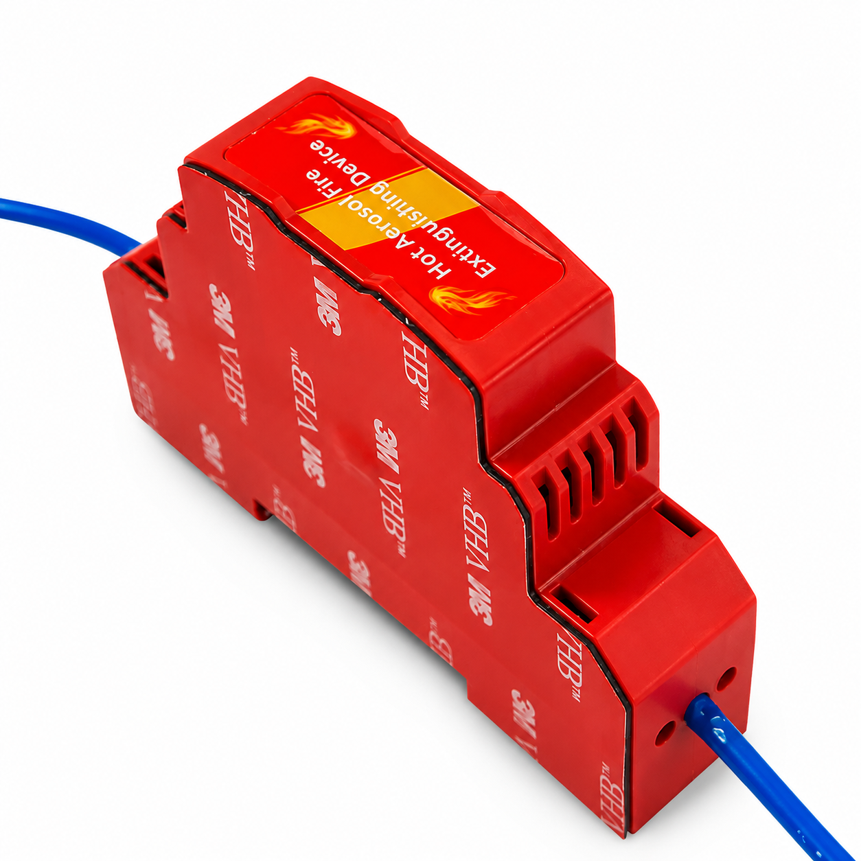 Automatic DIN Rail Fire Extinguisher Breaker – Electrical Panel & Distribution Box Fire Suppression Device