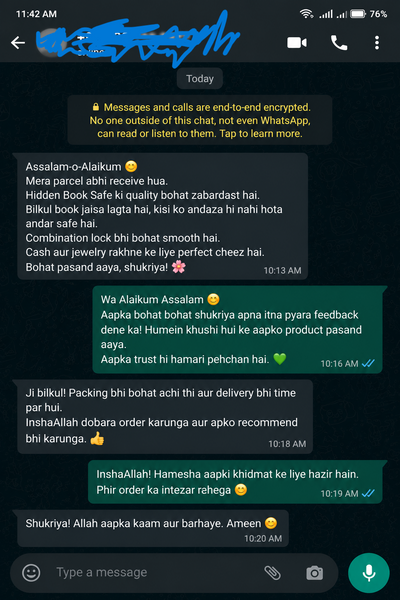 Customer chat proof 5