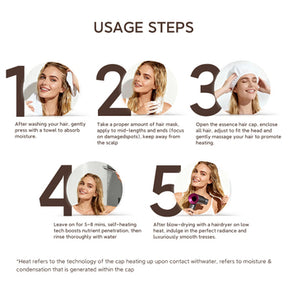 2 in 1 Hair Treatment Repair Steam Hair Mask