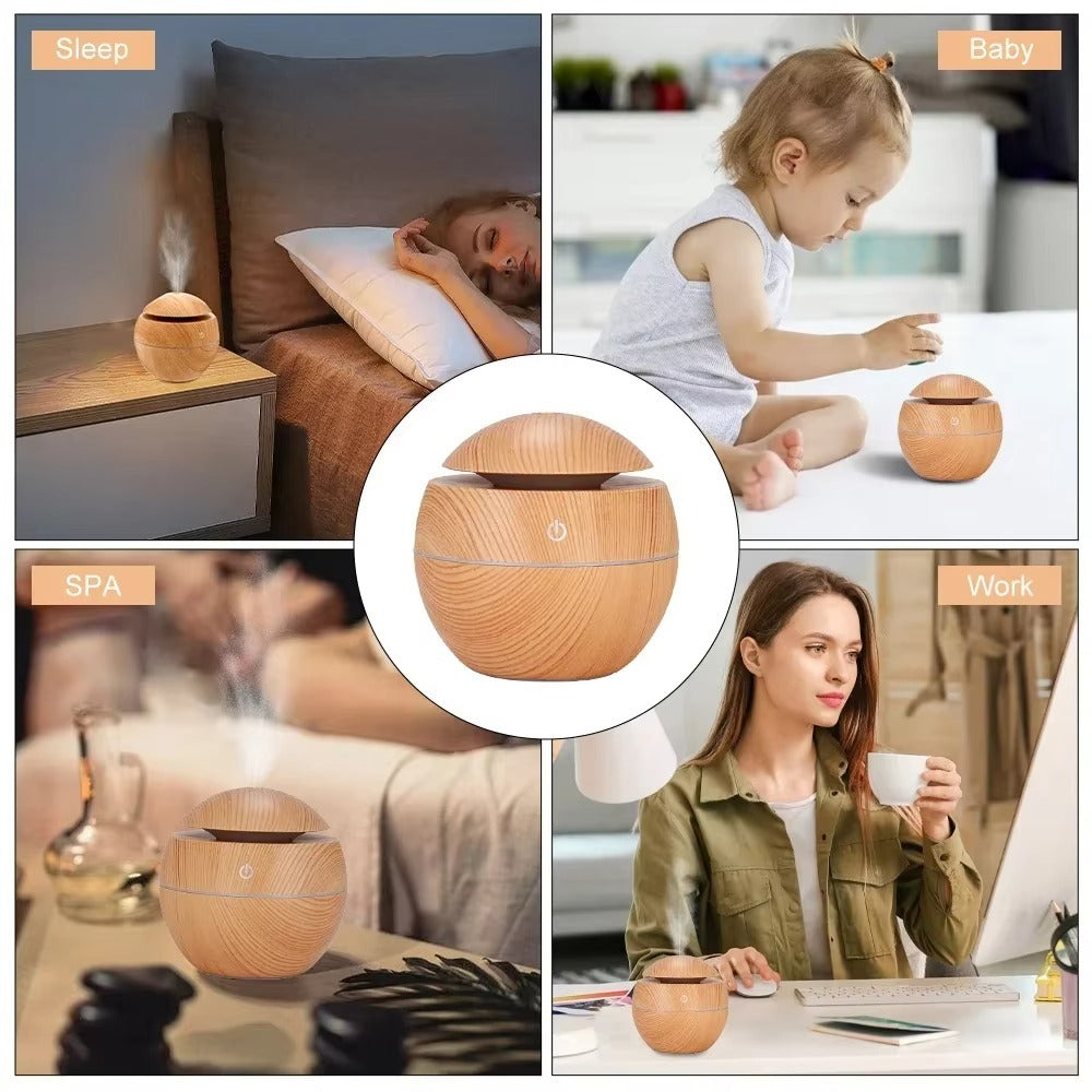 Ultrasonic Air Humidifier & Purifier