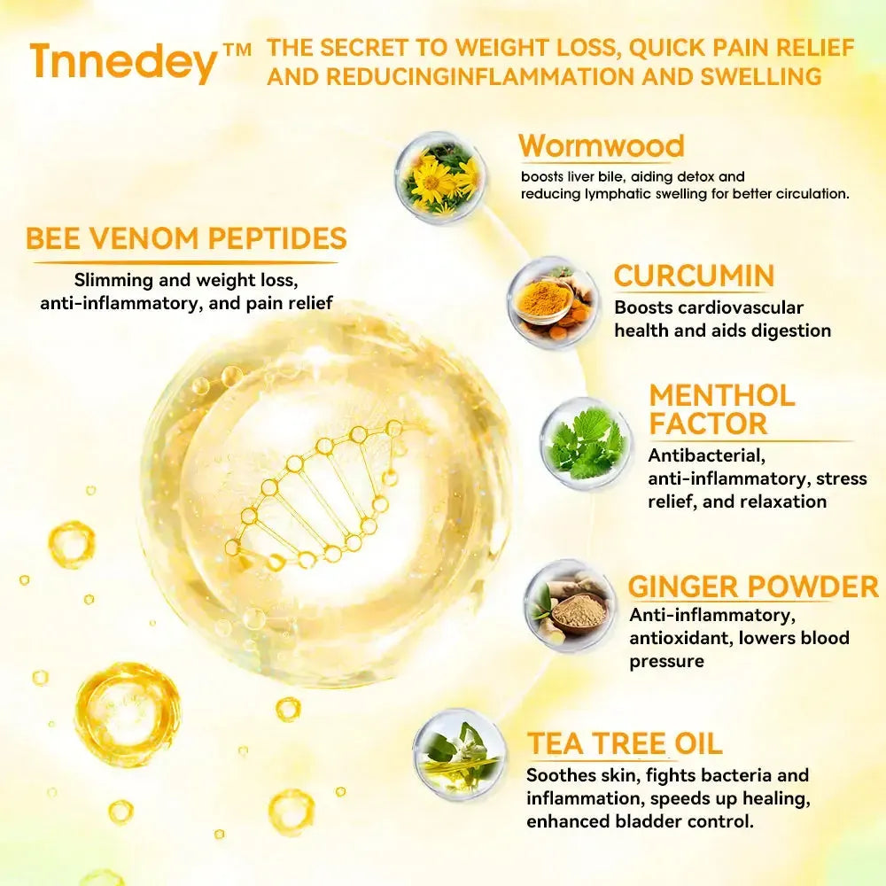 Bee Venom Lymphatic Drainage & Slimming Foot Patches