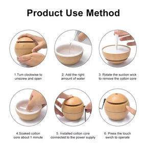 Ultrasonic Air Humidifier & Purifier