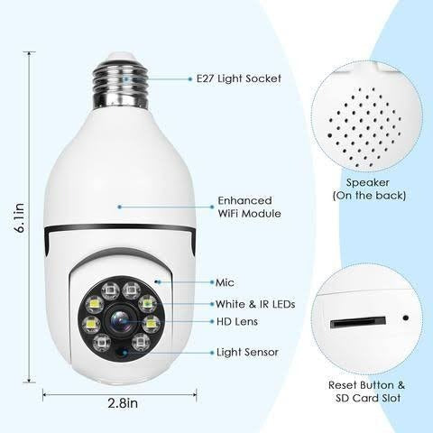 CCTV - 1080P Full HD CCTV Camera - WIFI Camera