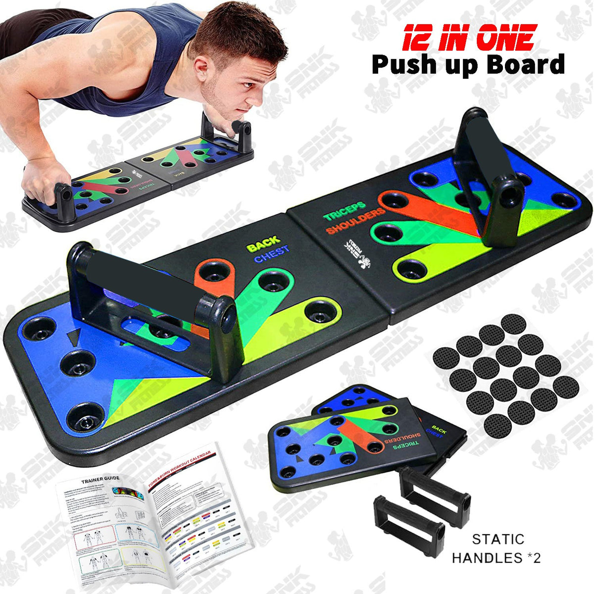 12 in 1 Push-up Board Body Building