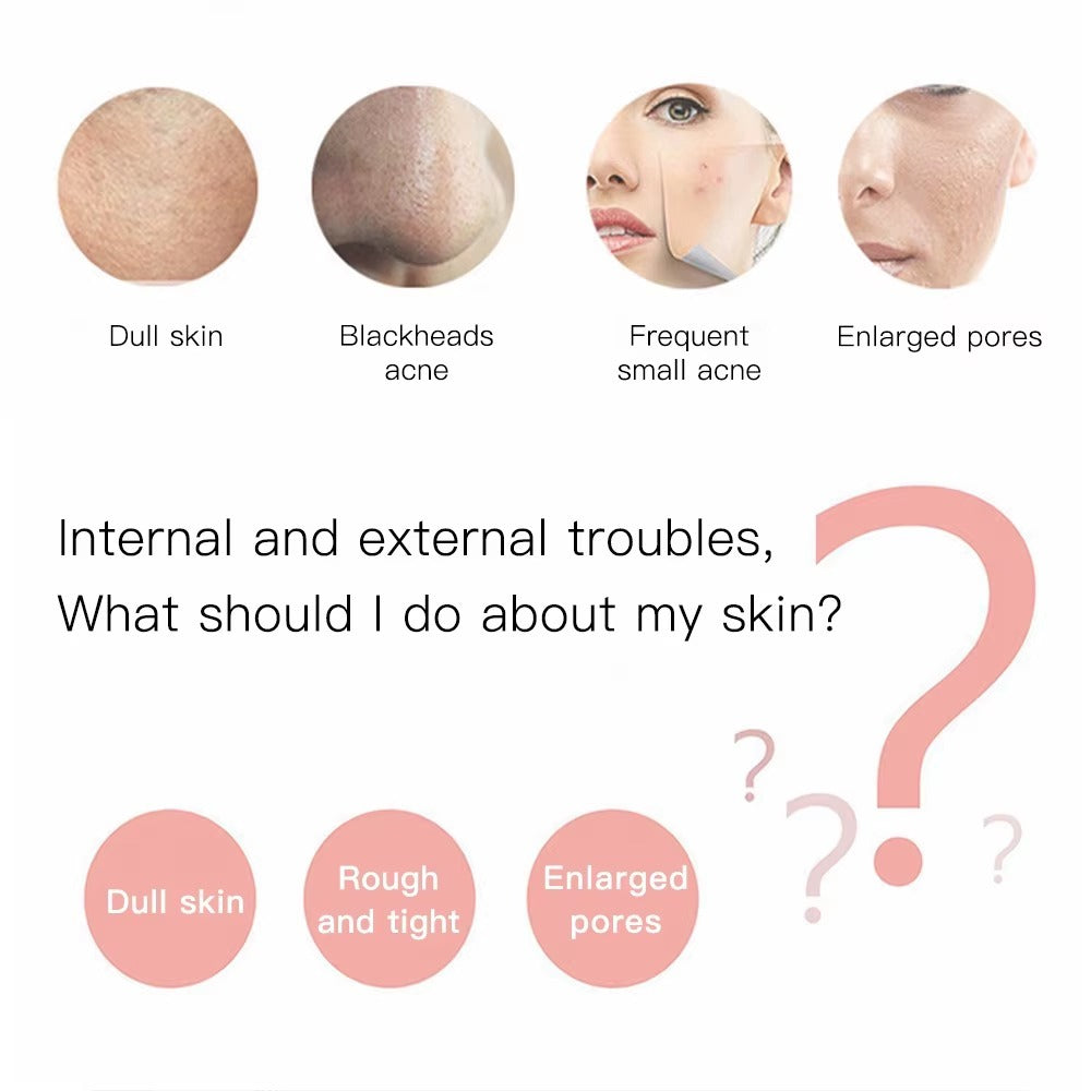 Ultrasonic Facial Skin Scrubber – Deep Cleanse & Glowing Skin in Minutes!