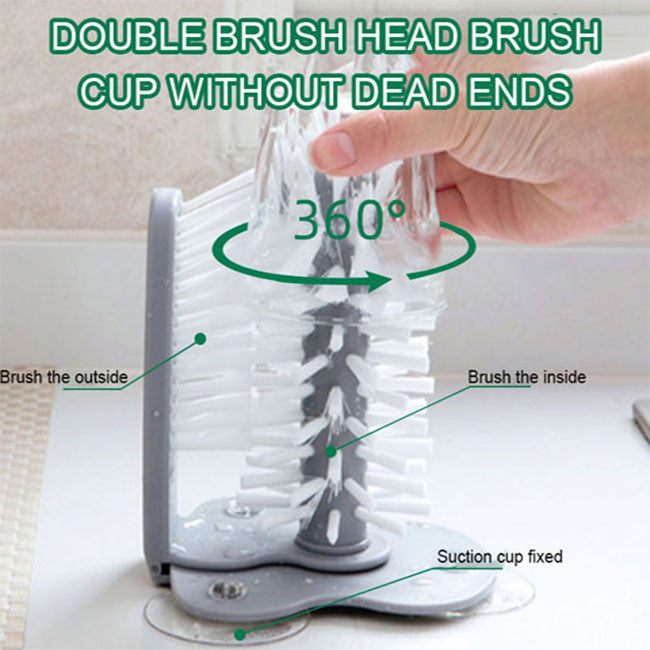 Kitchen Sink Bottles Cleaner Brushes
